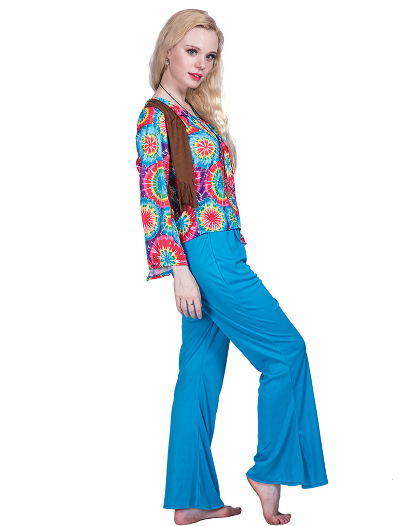 F1859 hippie costume for women